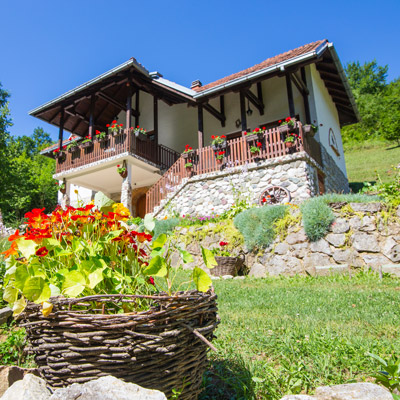 Valjevo smeštaj pored reke Gradac